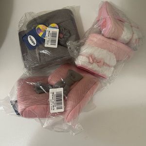 Infant baby girls boots - 3 sets